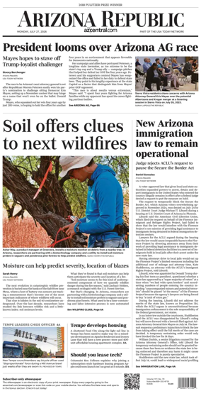 Cover of The Arizona Republic