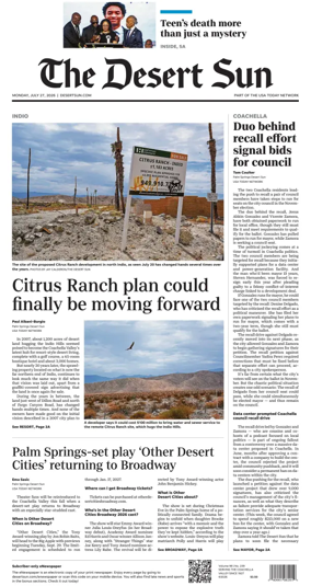 Cover of The Desert Sun