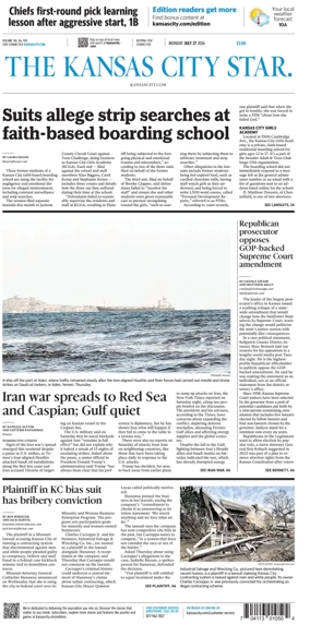 Cover of The Kansas City Star