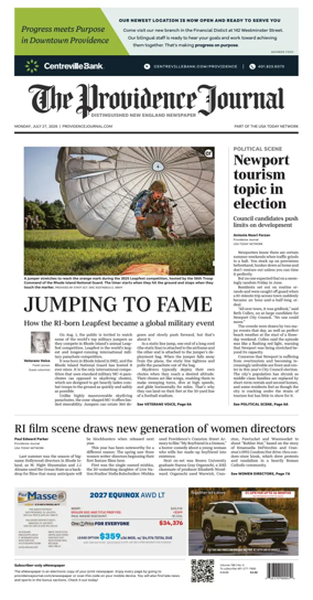 Cover of The Providence Journal