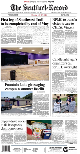 Cover of The Sentinel-Record