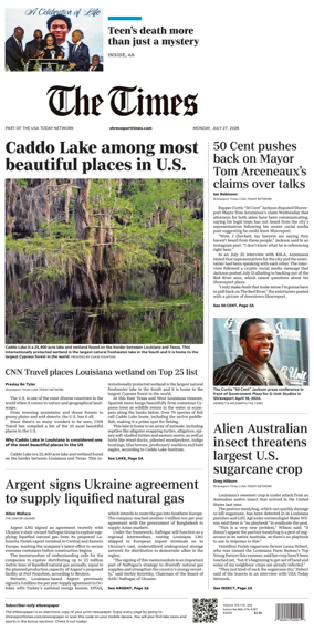 Cover of The Times (Shreveport)