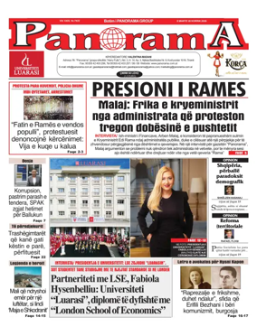 Cover of Panorama (Albania)