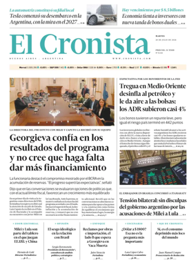 Cover of El Cronista