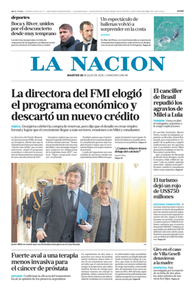 Cover of La Nacion