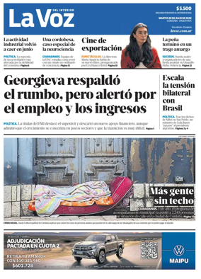 Cover of La Voz del Interior