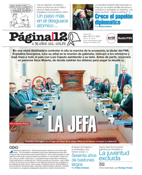 Cover of Pagina 12