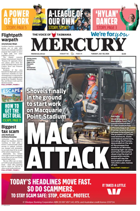 Cover of Mercury (Hobart)