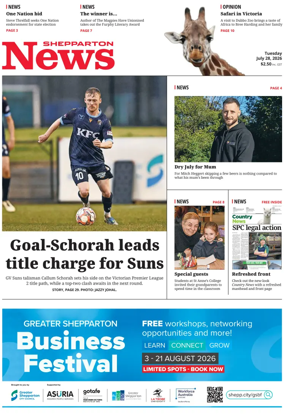 Cover of Shepparton News