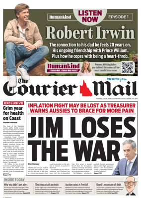 Cover of The Courier-Mail