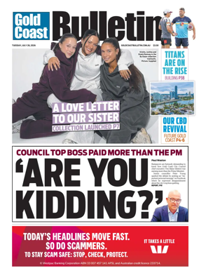 Cover of The Gold Coast Bulletin