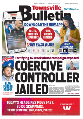 Cover of Townsville Bulletin