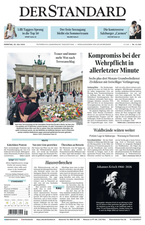 Cover of Der Standard