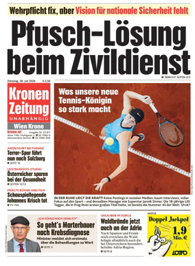 Cover of Kronen Zeitung