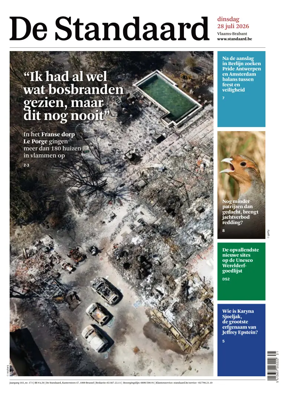 Cover of De Standaard