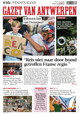 Cover of Gazet van Antwerpen Stad en Rand