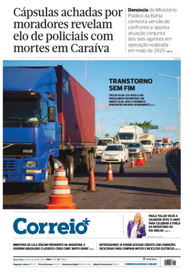 Cover of Correio da Bahia