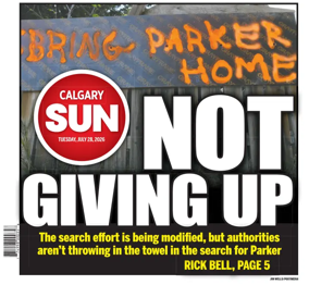 Cover of Calgary Sun