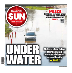 Cover of Edmonton Sun