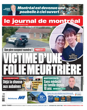 Cover of Le Journal de Montreal