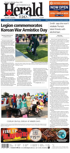 Cover of Lethbridge Herald