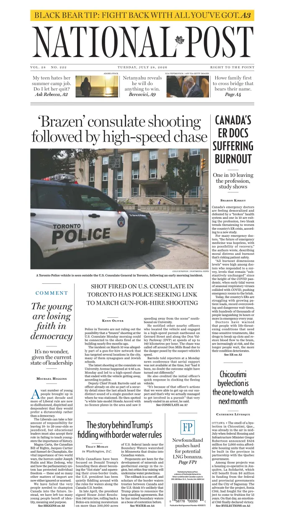 Cover of National Post - (National Edition)