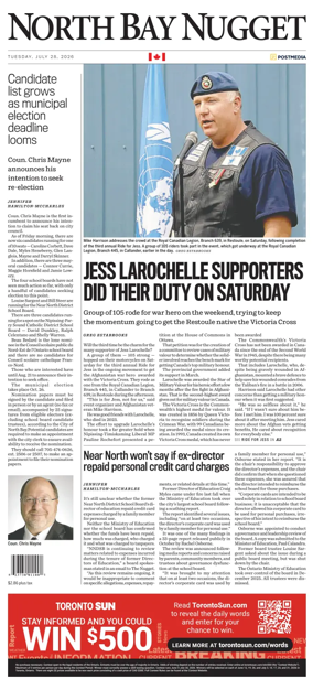 Cover of North Bay Nugget