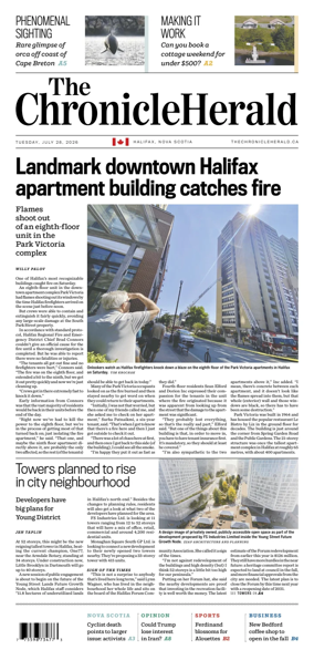 Cover of The Chronicle Herald (Provincial)
