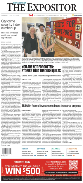 Cover of The Expositor (Brantford)