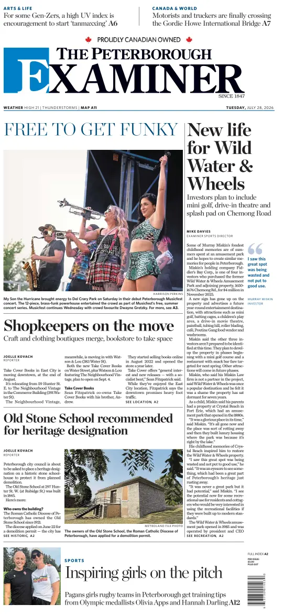 Cover of The Peterborough Examiner