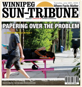 Cover of Winnipeg Sun