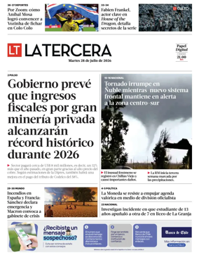 Cover of La Tercera
