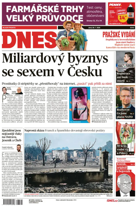 Cover of MF DNES