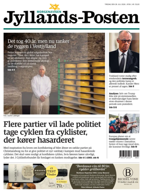 Cover of Jyllands-Posten