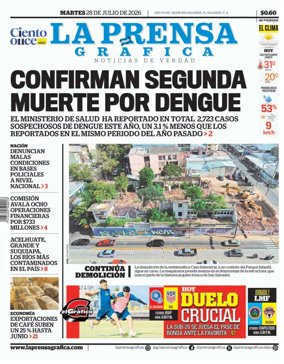 Cover of La Prensa Grafica
