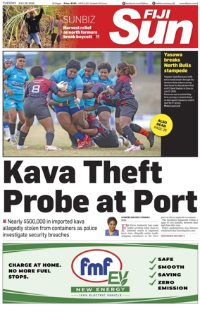 Cover of Fiji Sun
