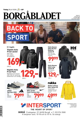 Cover of Borgabladet