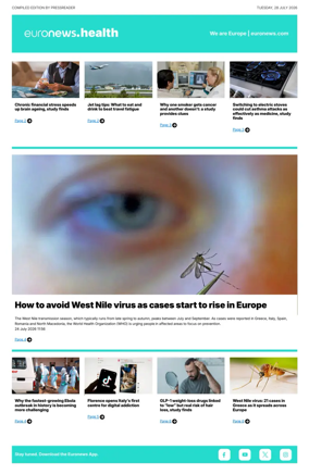 Cover of Euronews Health (English) Compiled Edition