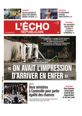 Cover of L'Echo Republicain