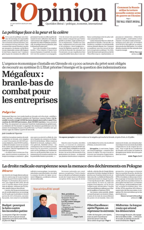 Cover of L'Opinion