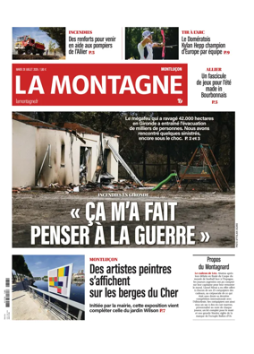 Cover of La Montagne (Montlucon)