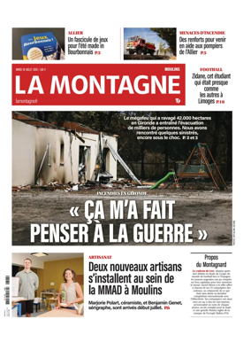 Cover of La Montagne (Moulins)