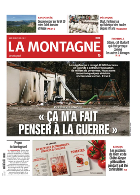 Cover of La Montagne (Riom)