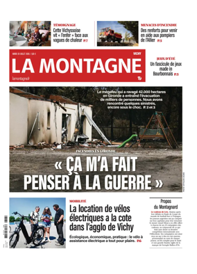 Cover of La Montagne (Vichy)