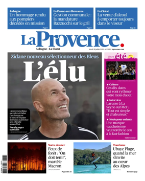 Cover of La Provence Aubagne-La Ciotat