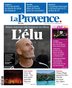 Cover of La Provence Marseille