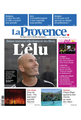 Cover of La Provence Martigues-Istres-Vitrolles-Marignane