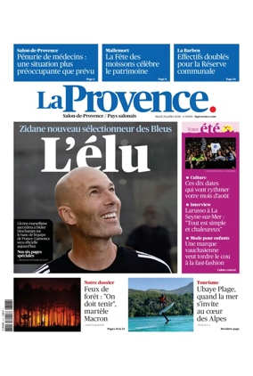 Cover of La Provence Salon-de-Provence / Pays salonais