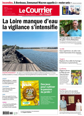 Cover of Le Courrier de l’Ouest (Angers)