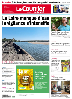 Cover of Le Courrier de l’Ouest (Cholet)